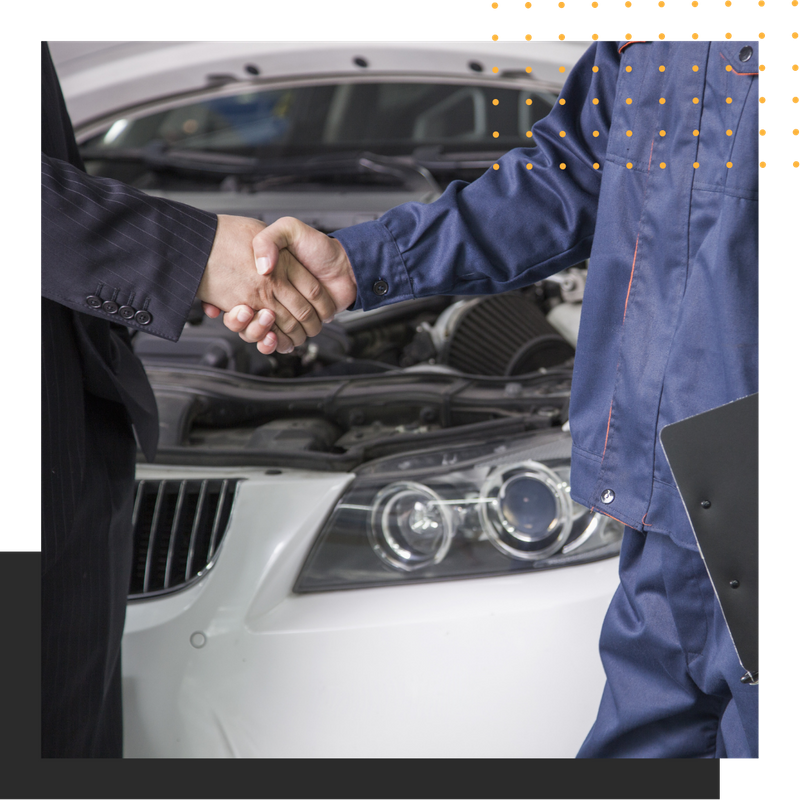 mechanic handshake