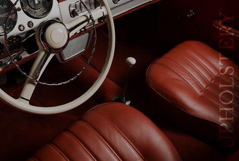INTERIOR AND UPHOLSTERY at Doc's Speed Shop in Houston, Texas
