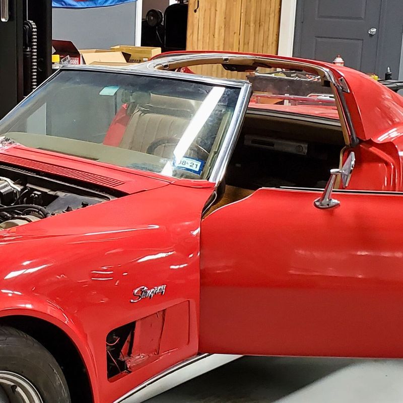 classic car at Doc's Speed Shop