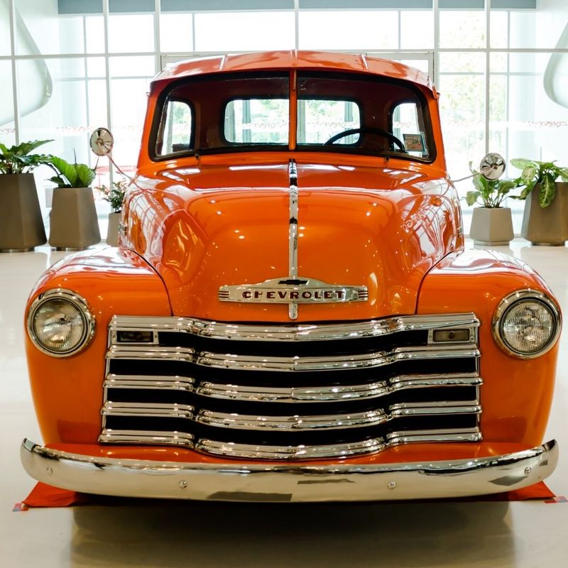 orange truck orange truck